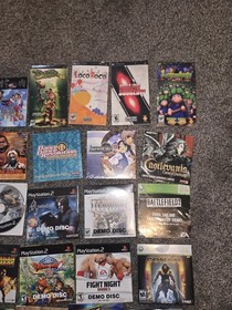 DEMO Disc Lot, PS2, Xbox, Dreamcast, PSP, Soundtracks,PC, others