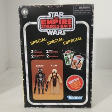 Star Wars Retro Collection Zuckuss & 4-LOM 3.75 Action Figures ESB 2 Pack F6983