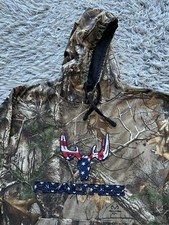 Realtree Hoodie Mens XL Brown Camo Pullover Hunting Outdoor USA American Print