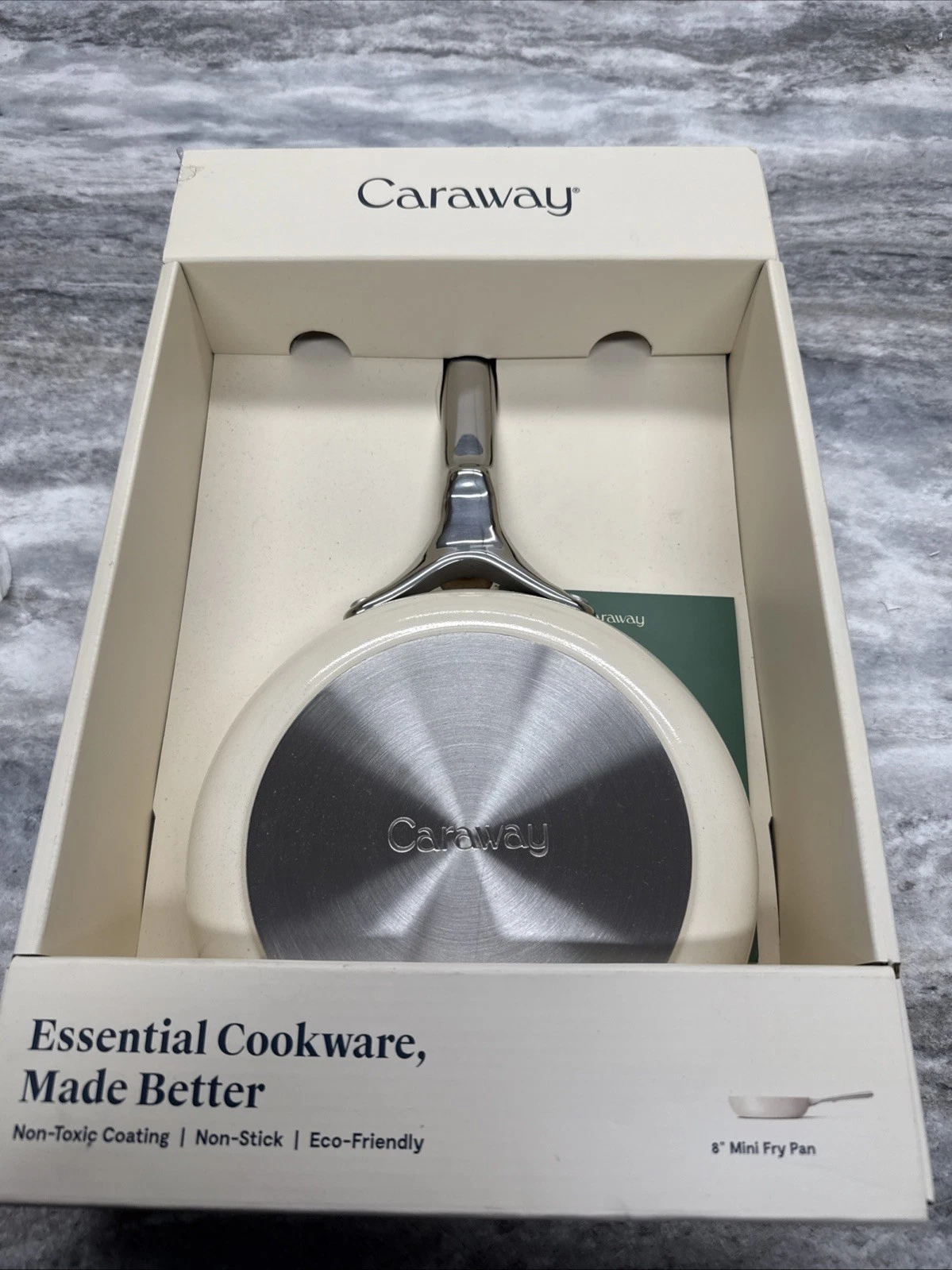 Caraway Nonstick Ceramic Mini Fry Pan (1.05 qt, 8") -CREAM
