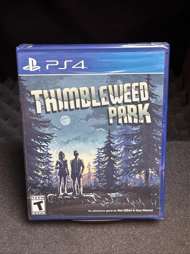 Thimbleweed Park Playstation 4 PS4 - Limited Run #131 - Sealed - NEW - UPC Punch