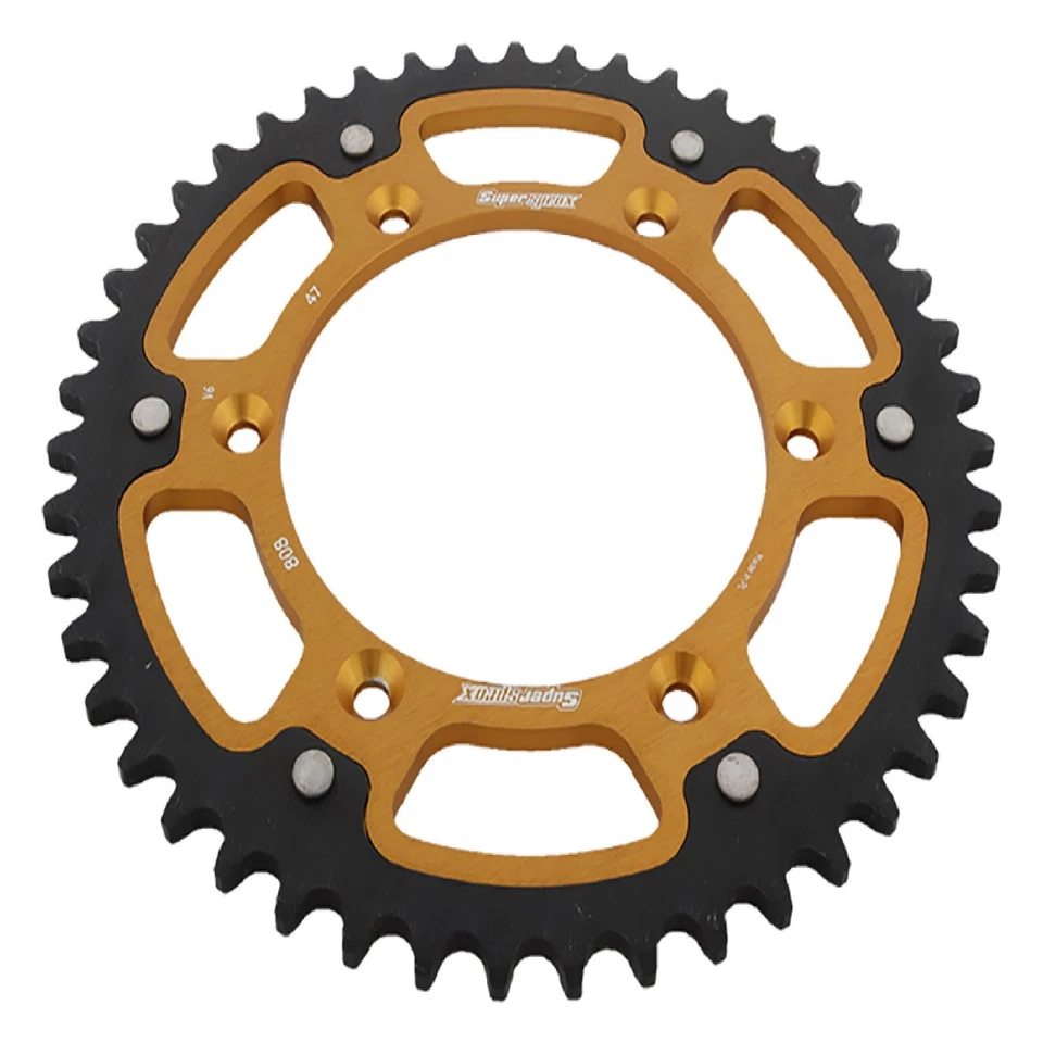 Gold Stealth Sprocket For Suzuki DRZ400E DRZ400K 2000-2003; RST-808-47-GLD - Image 3 of 4
