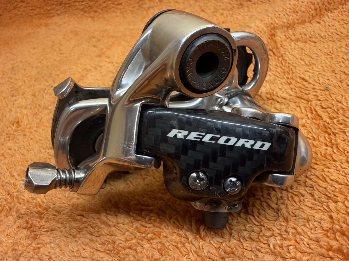 Dérailleur arrière Campagnolo Record 10 vitesses boulon titane