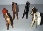 Vintage 1974 Playmobil Geobra Horses Lot Of 4