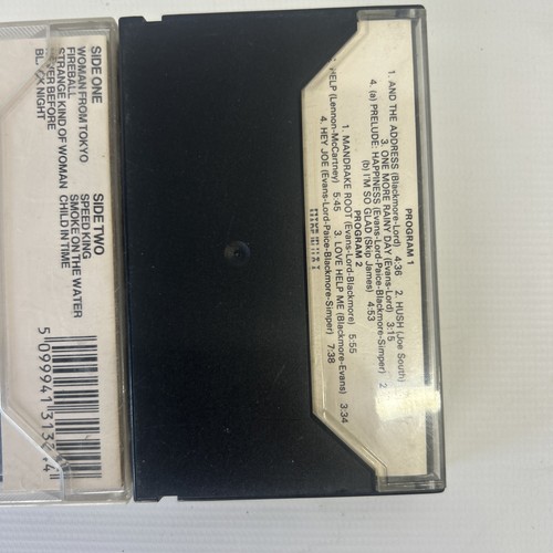 DEEP PURPLE Cassette Tape Lot x6, Fireball, 24 Carat Purple, Made In Japan, Etc. - Picture 13 of 20