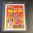 Upper Deck 1992-93 Michael Jordan Back to Back MVP Chicago Bulls Card #67