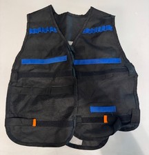 Boys Tactical Play Vest Dart Vest Adjustable 33 Inch Chest Many Pockets