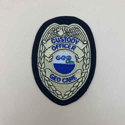 GEO CARE custody Officer Patch. Jail Detention Facility.