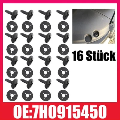 16x Drehverschluss Schraube für VW Transporter T5 T6 Batterieabdeckung 7H0915450 - Bild 1 von 4