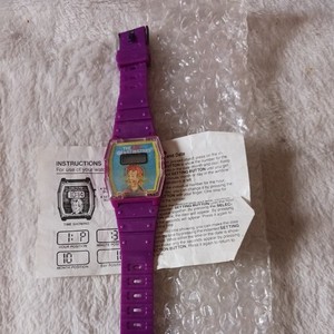 The Real Ghostbusters Vintage Digital Watch Columbia Pictures 1988 untested