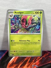 Accelgor 013/159 Journey Together 2025 Non-Holo Pokemon Card NM