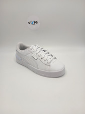 Image of Puma White Trainers Juniors Size 3 UK Brand New