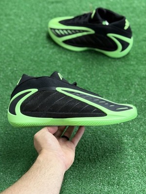 Adidas AE 2 Black Lime Burst Mens Basketball JR1572 NEW Multi Sz