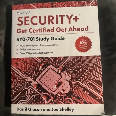 CompTIA Security+ Get Certified Get Ahead: SY0-701 Study Guide Paperback