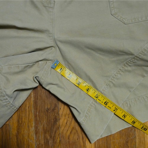 Vintage Ralph Lauren Shorts Damen 18W khaki Baumwolle Gürtel hoher Bund Y2K Arbeitskleidung - Bild 10 von 12