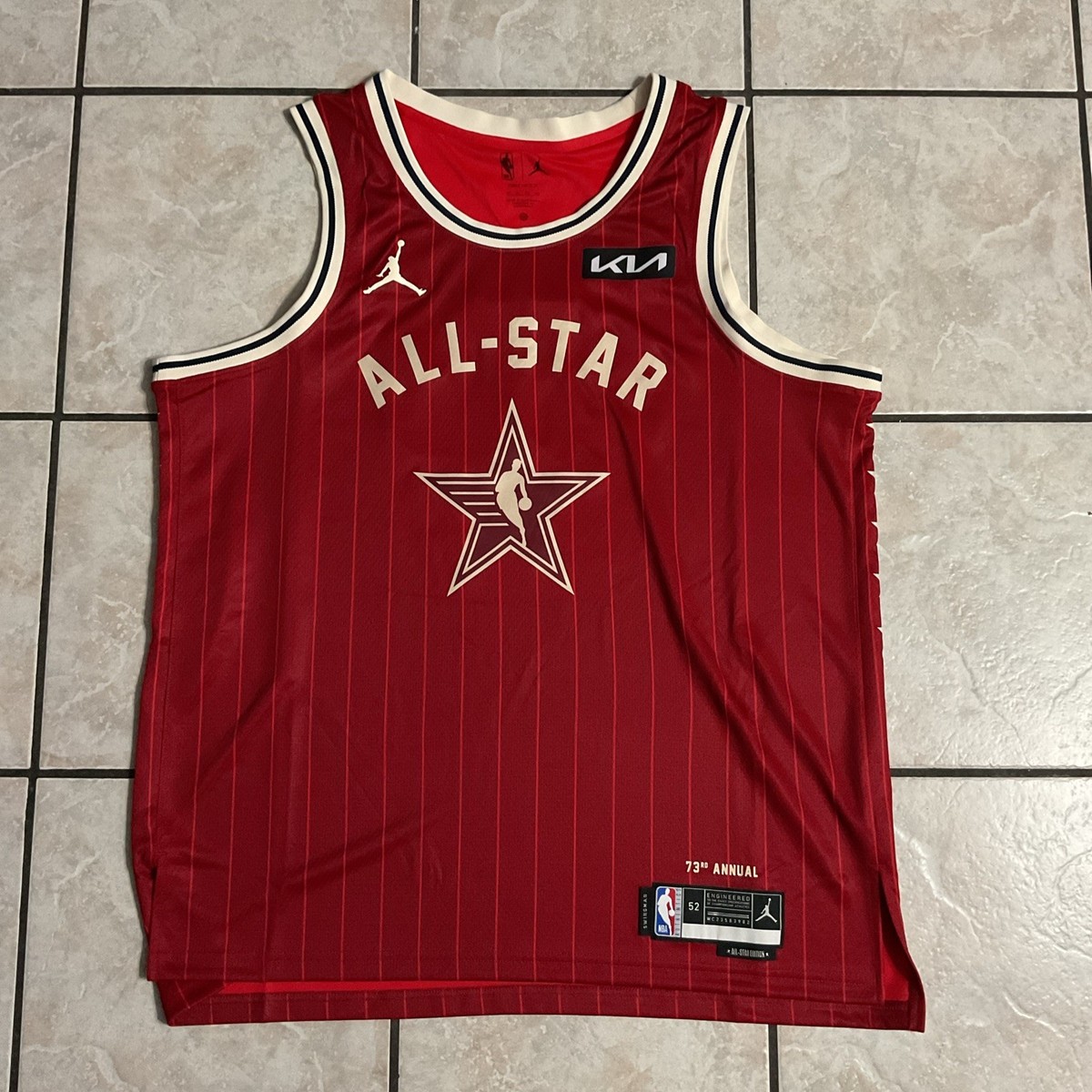 Kevin Durant Jordan 2024 NBA All Star Game Jersey Mens XL/52