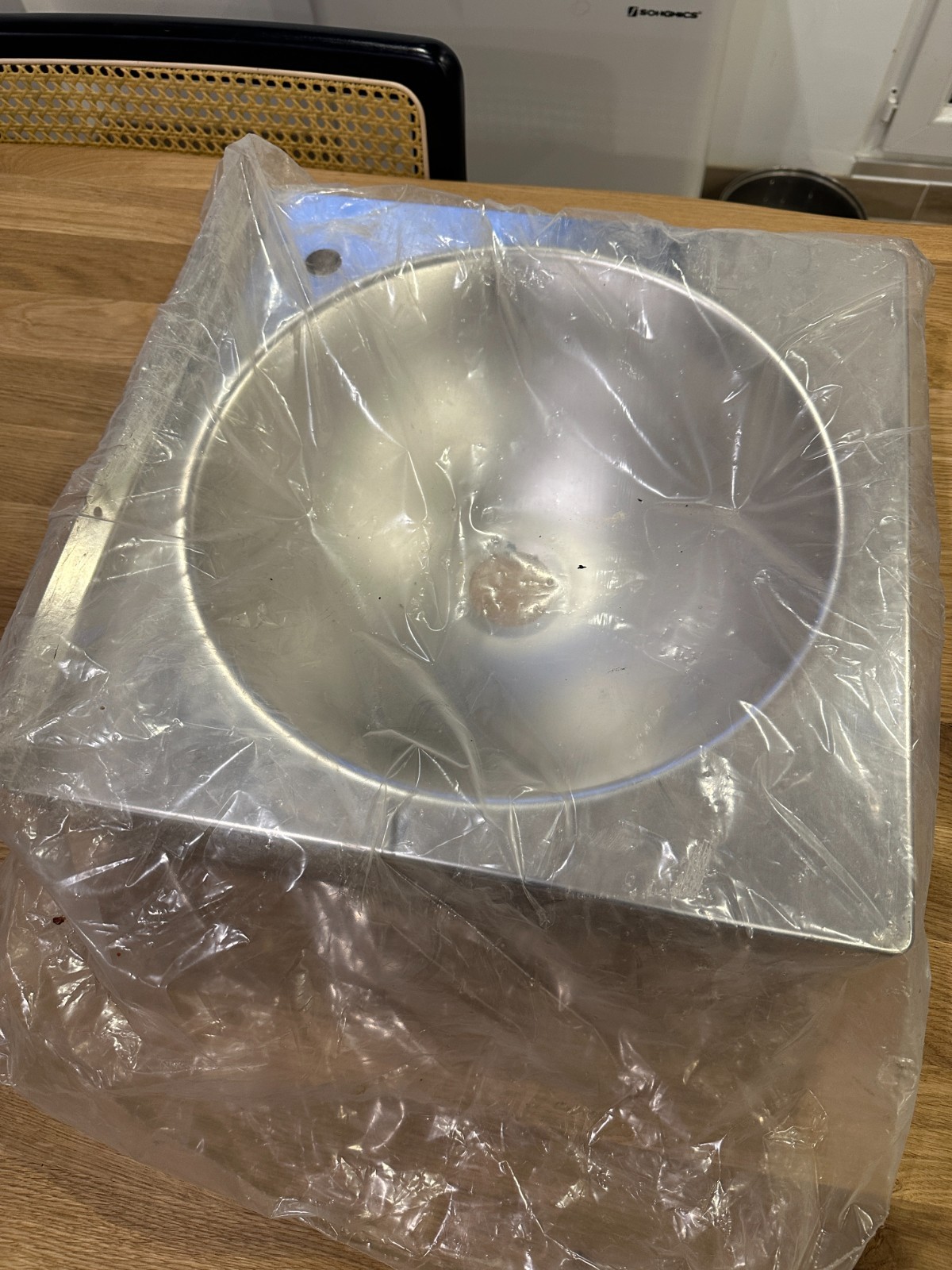 Lavabo inox compact PROGI haut de gamme avec finition satinée