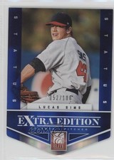 2012 Elite Extra Edition Status Blue Die-Cut 52/100 Lucas Sims #116 0c6