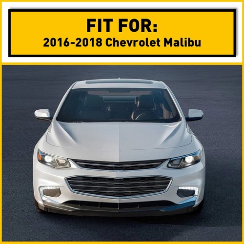 Pair Front Bumper Fog Light Lamp Cover Trim for Chevrolet Malibu 2016-2018 - Picture 5 of 12