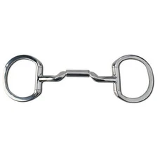 Myler Eggbutt Snaffle Bit - Stainless Steel, Mullen Mouth, Dressage Legal