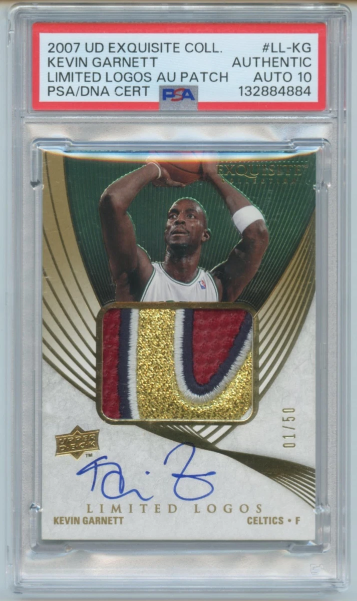 Kevin Garnett Basketball Autographed Sports Trading Cards