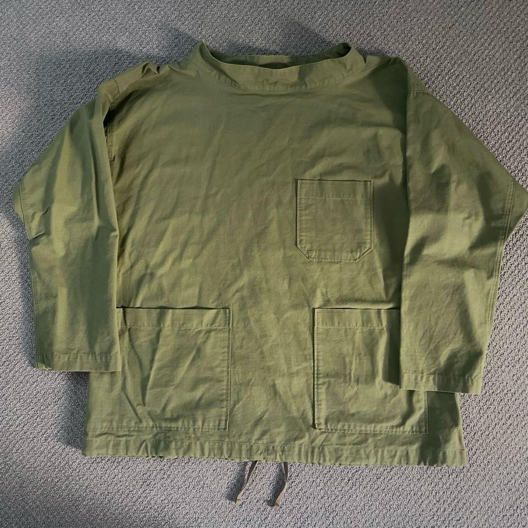 Engineered Garments Workaday Military Jacket Oliv… - image 3