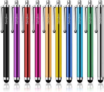 Stylus Pens for Touch Screens, StylusHome 10 Pack High 10 multi-colored