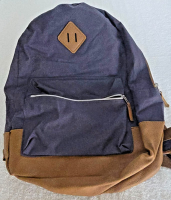 Classic Backpack-School or Work-Approx 18inH x 14inW-2 Zippered Compartments