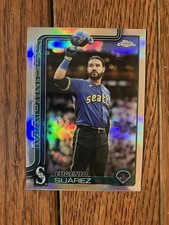 2025 Topps Chrome Update Eugenio Suarez #USC125 Refractor NM-M