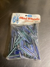 Fli Back Bicycle Wheel Spoke Ettes For Bike Rims Vintage Blue NOS