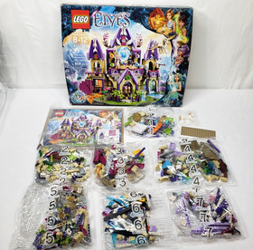 Lego Elves Set 41078 Skyra's Mysterious Sky Castle New Open Box Complete Manuals