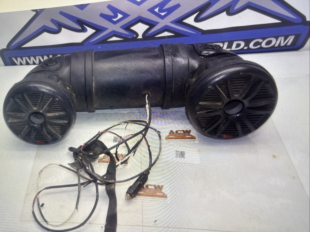 HC Parts Only BOSS AUDIO Off-Road Amplified Tube Speaker System