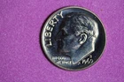 ESTATE FIND 1969 - PROOF CLAD ROOSEVELT DIME!!  #N07595