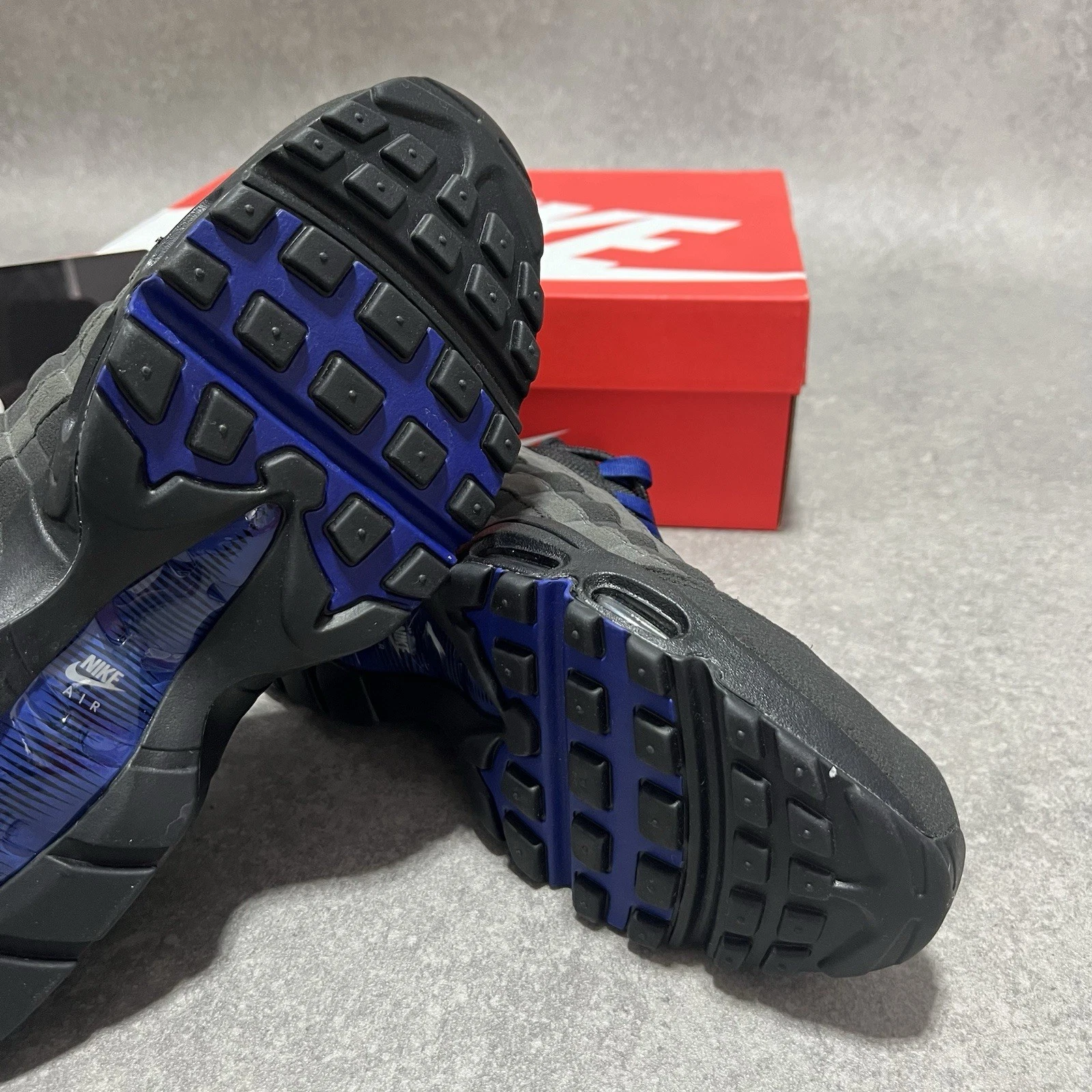 Taglia UK 10 Nike Air Max 95 Blue Jewel FQ1235 001