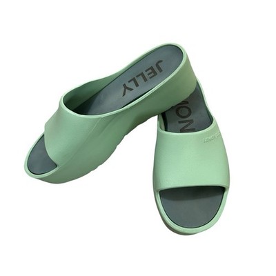 Lemon Jelly Womens Sunny Mint Green Platform Sandals Slides  US 9 /EU 39