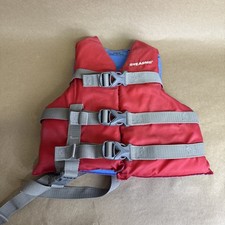 Stearns Youth Life Jacket Red Type III PFD Flotation Vest 30-50 lbs USCG Approve