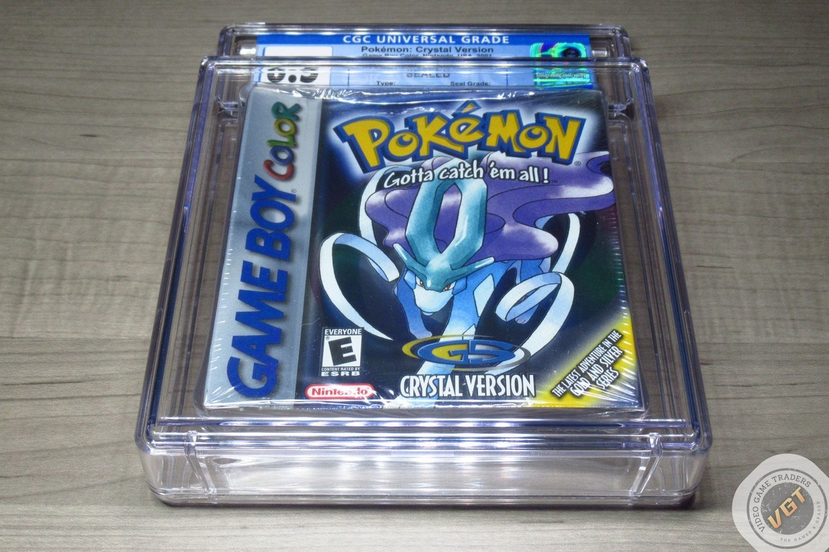 CGC 6.5 A++ Pokemon Crystal Version [Series Corrected] Game Boy