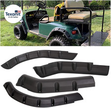 4Pcs Front and Rear Standard Fender Flares Compatible with 1994-2013 Golf Cart E