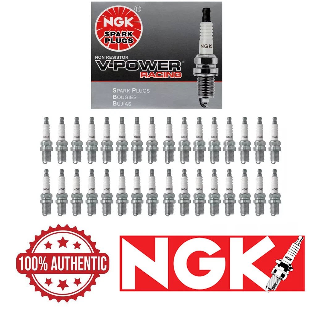 NGK R5671A9 5238 RACING Spark Plugs 32pc Case V Power Nitrous Turbo Supercharged