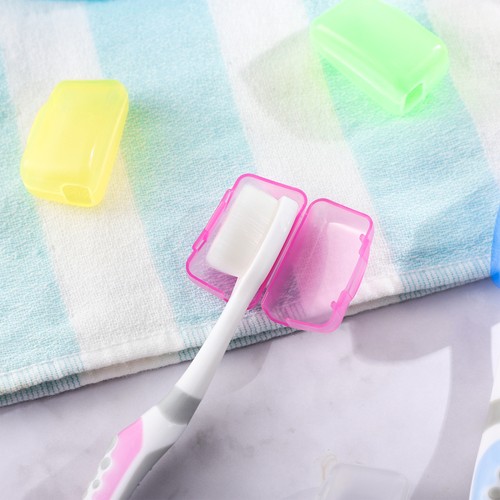 10 Pezzi Tappo Protezione Spazzolino da Denti Copri Viaggio - Foto 8 di 12