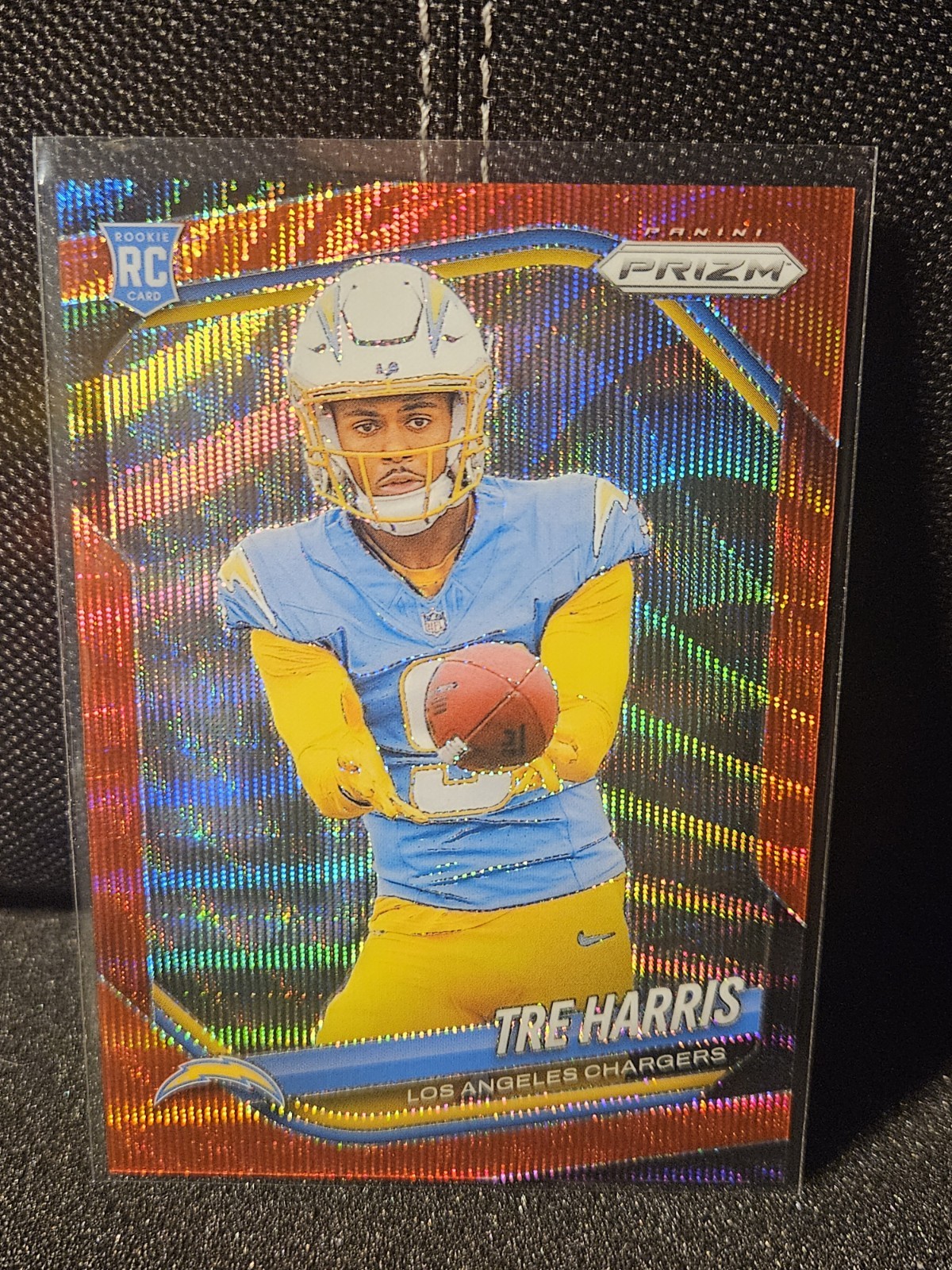 2025 Panini Prizm- Tre Harris Red Wave /149 Prizm #371