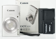  Near Mint Canon PowerShot IXY 200 Silver Compact Digital Camera Japan 5384A