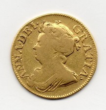 1714 Guinea, Anne, unbarred A