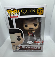 Funko Pop! Vinyl: Freddie Mercury (Diamond Collection) - FYE (Exclusive) #97