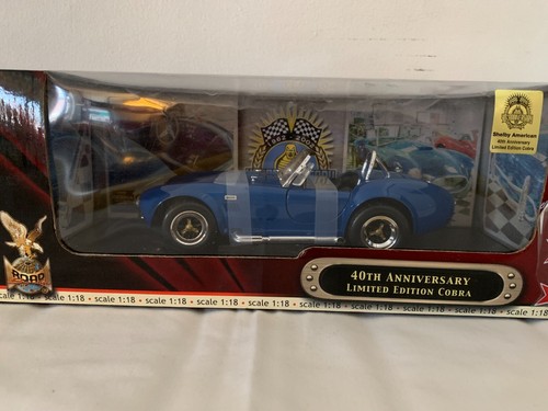 DIECAST METAL DELUXE EDITION 40TH ANNIVERSARY LIMITED EDITION COBRA #: 92059 - Picture 12 of 12