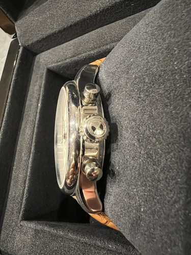 Ernst Benz Chronolunar 47mm White Dial with Brown Leather Band - Picture 5 of 11