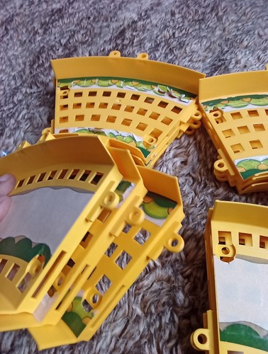 K-NEX Wii MARIO KART - Yellow Replacement Tracks #1P (12 Tracks) - Picture 4 of 7