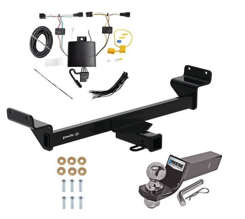 Trailer Tow Hitch For 23-25 KIA Sportage Complete Package w/ Wiring and 2" Ball - Picture 1 of 5