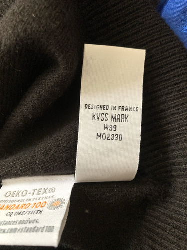 ERIC BOMPARD £285 Pure Cashmere Brown Slim Fit Floral Jumper Sweater SMALL BNWT - Picture 13 of 15