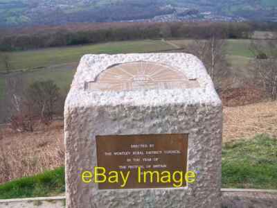 Photo 6x4 Viewpoint Stone on Jawbone Hill, Oughtibridge Grenoside View fr c2007